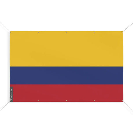 Drapeau colombie 10 oeillets en plusieurs tailles (s) - pixelforma