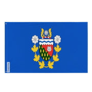 Drapeau commissaire nord-ouest canada polyester œillets gauche