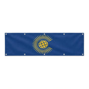 Drapeau du Commonwealth grand format XL en polyester avec dix œillets