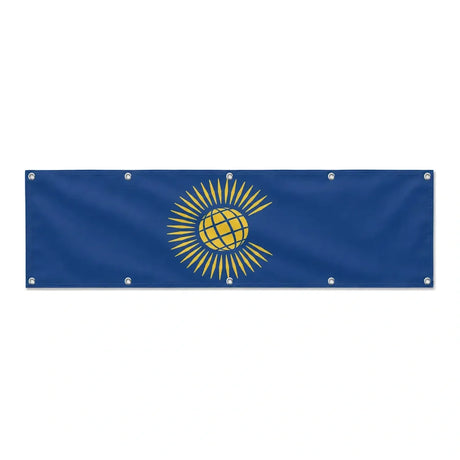 Drapeau du Commonwealth grand format XL en polyester avec dix œillets