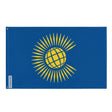 Drapeau commonwealth polyester résistant avec œillets gauche