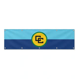 Drapeau de la Communauté caribéenne grand format XL en polyester avec dix œillets