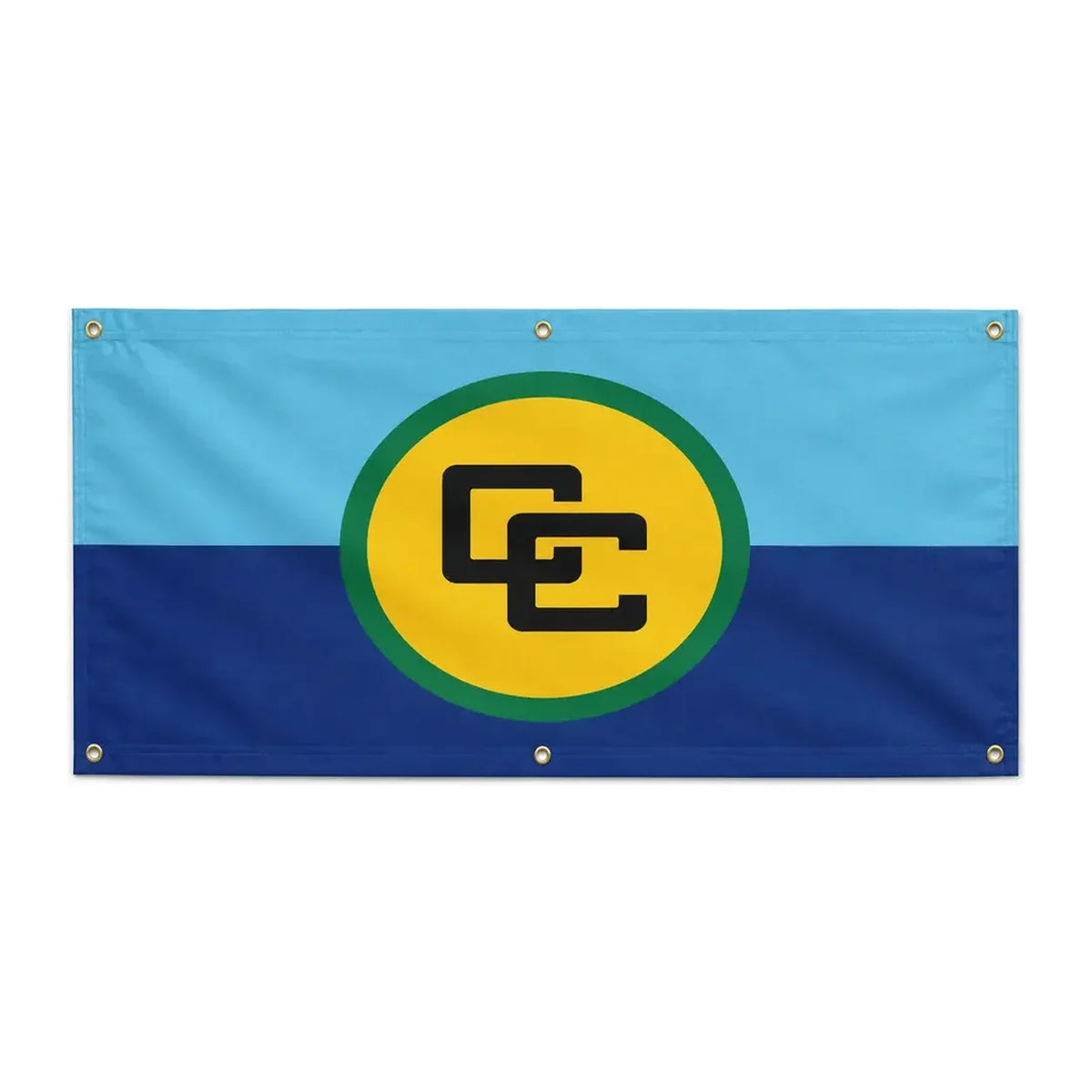 Drapeau communauté caribéenne en polyester résistant