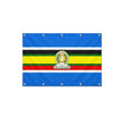 Drapeau de la Communauté d'Afrique de l'Est format S en polyester avec dix œillets