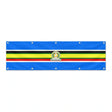 Drapeau de la Communauté d'Afrique de l'Est grand format XL en polyester avec dix œillets