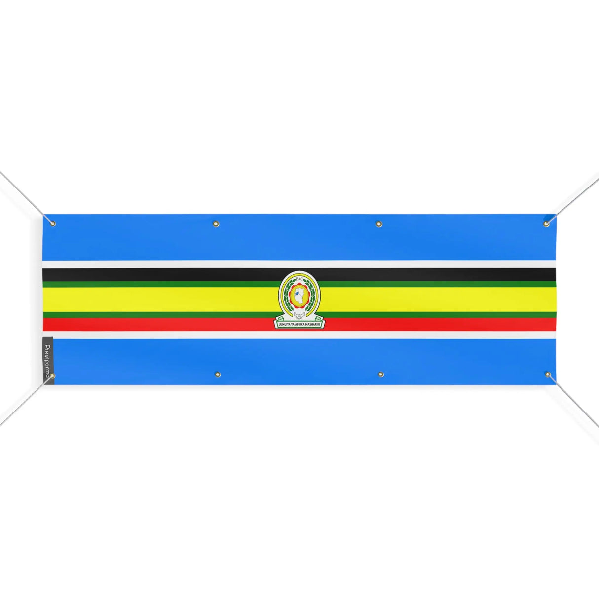 Drapeau communauté d’afrique de l’est polyester résistant