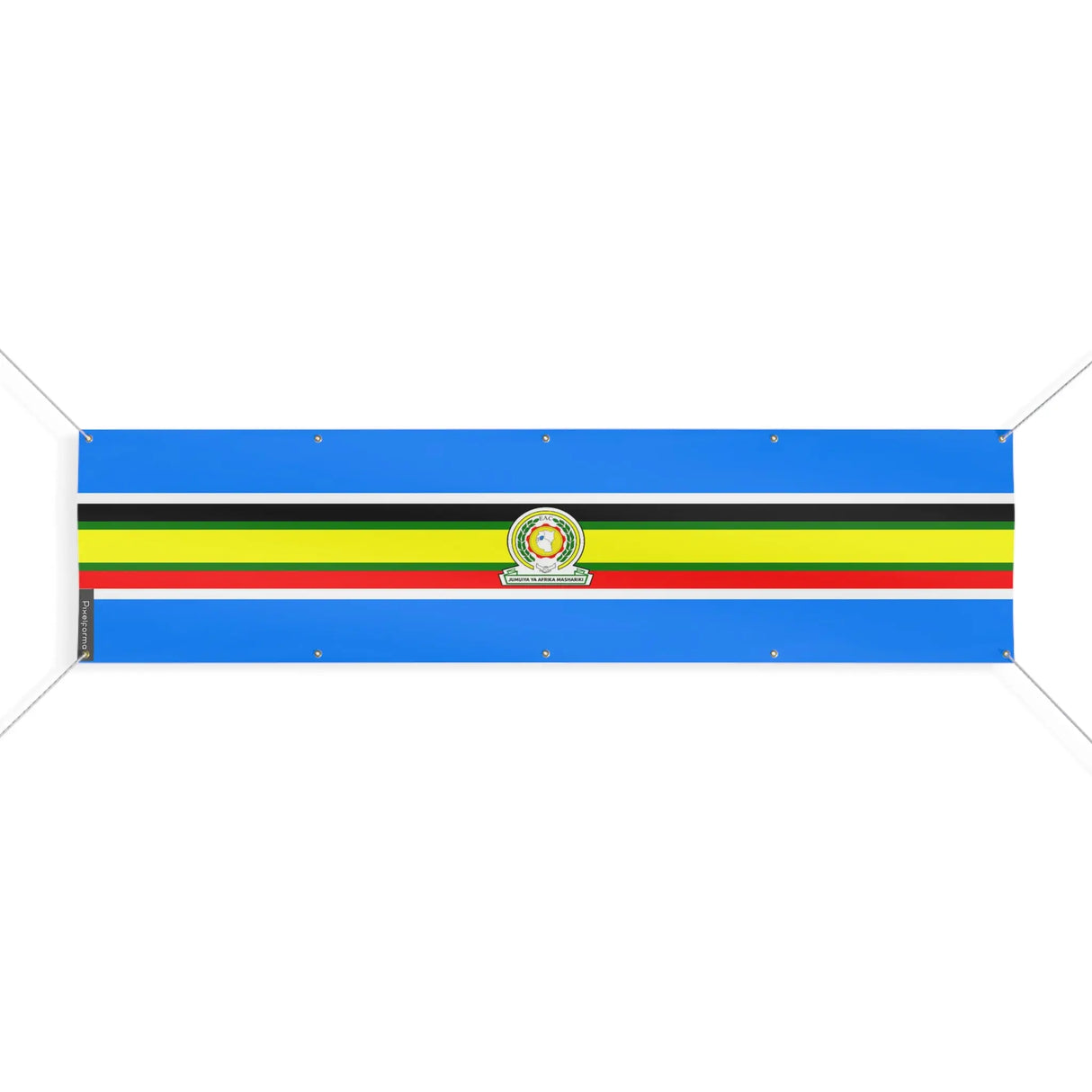 Drapeau communauté d’afrique en polyester résistant intempéries