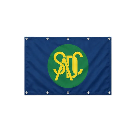 Drapeau de la Communauté de développement d'Afrique australe format S en polyester avec dix œillets