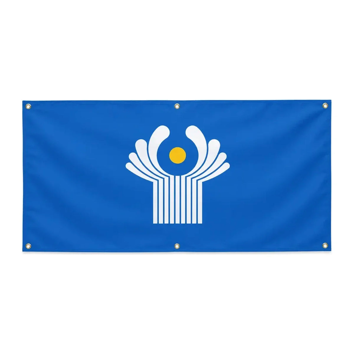 Drapeau communauté états indépendants polyester résistant