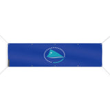Drapeau communauté du pacifique polyester résistant intempéries