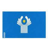 Drapeau communauté états indépendants polyester résistant