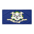 Drapeau connecticut polyester résistant aux intempéries