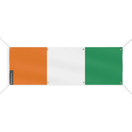 Drapeau côte d’ivoire polyester résistant aux intempéries