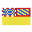 Drapeau côte-d’or polyester résistant œillets à gauche