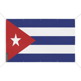 Drapeau cuba 10 oeillets en plusieurs tailles (s) - pixelforma