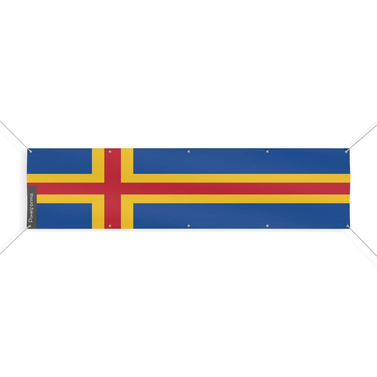 Åland Flag 10 Eyelets in Multiple Sizes