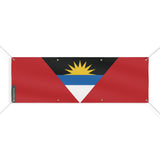 Drapeau d'Antigua-et-Barbuda 8 Oeillets en plusieurs tailles - Pixelforma