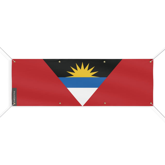 Drapeau d'Antigua-et-Barbuda 8 Oeillets en plusieurs tailles - Pixelforma