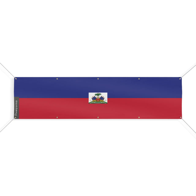 Drapeau d'Haïti 10 Oeillets en plusieurs tailles - Pixelforma