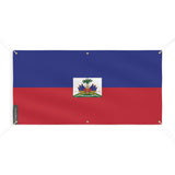 Drapeau d'Haïti 6 Oeillets en plusieurs tailles - Pixelforma