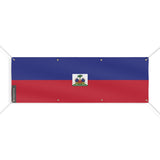 Drapeau d'Haïti 8 Oeillets en plusieurs tailles - Pixelforma