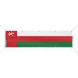 Drapeau d'Oman 10 Oeillets en Plusieurs Tailles (XL)