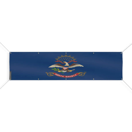 Drapeau dakota du nord polyester résistant aux intempéries