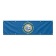 Drapeau du Dakota du Sud grand format XL en polyester avec dix œillets