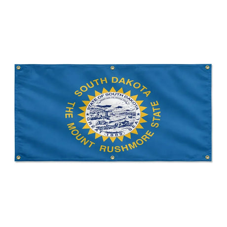 Drapeau dakota du sud polyester résistant aux intempéries
