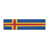 Drapeau d'Åland 10 Oeillets en Plusieurs Tailles (XL) - Pixelforma 