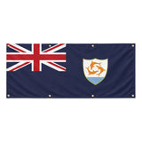 Drapeau anguilla polyester résistant aux intempéries