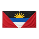 Drapeau antigua-et-barbuda polyester résistant aux intempéries