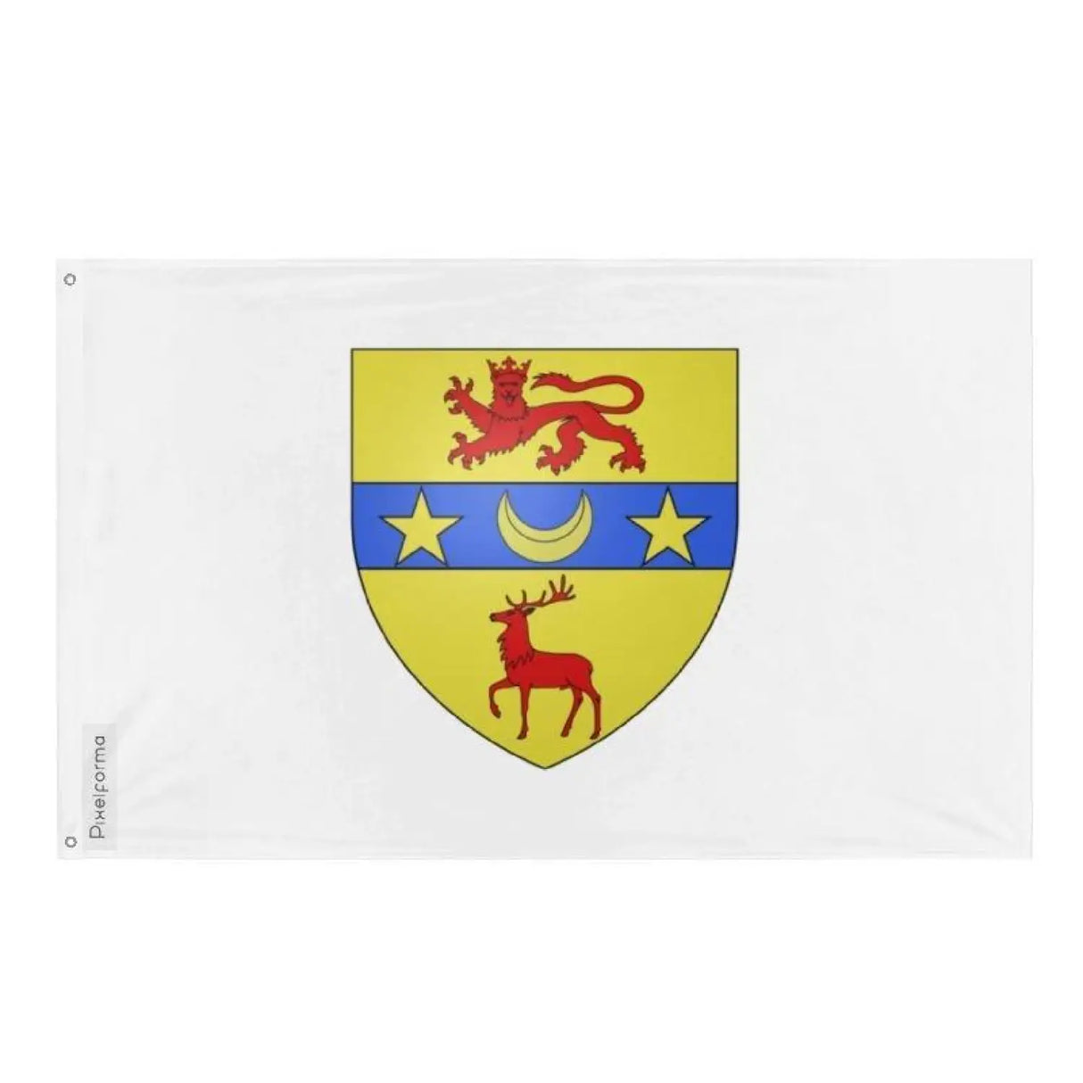 Drapeau danville plusieurs tailles en polyester - pixelforma