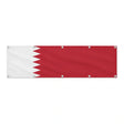 Drapeau de Bahreïn grand format XL en polyester avec dix œillets