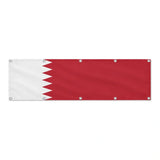 Drapeau de Bahreïn grand format XL en polyester avec dix œillets