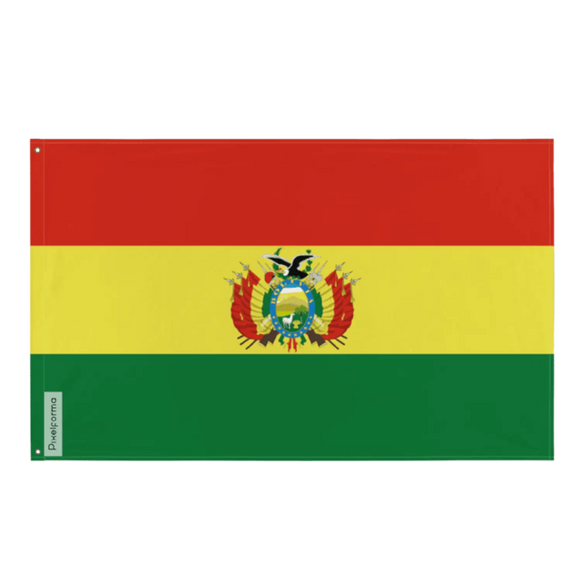 Drapeau de bolivie plusieurs tailles en polyester - pixelforma