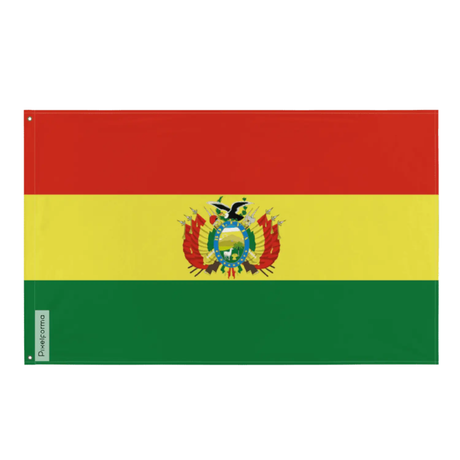 Drapeau de bolivie plusieurs tailles en polyester - pixelforma