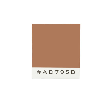 Drapeau de bureau marron polyester socle acier inoxydable