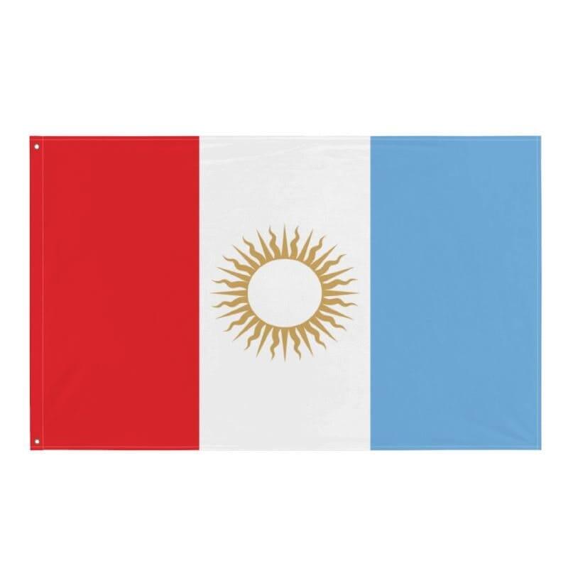 Drapeau de Córdoba (Argentine) en plusieurs tailles 100 % polyester Imprimer avec Double ourlet - Pixelforma