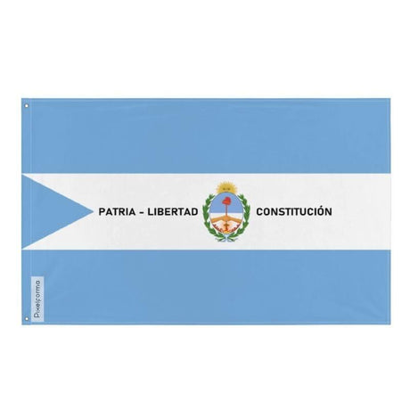 Drapeau de Corrientes en plusieurs tailles 100 % polyester Imprimer avec Double ourlet - Pixelforma