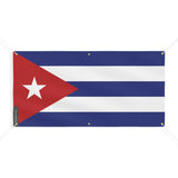 Drapeau de cuba 6 oeillets en plusieurs tailles (m) - pixelforma