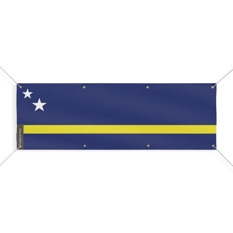 Drapeau de Curaçao 8 Oeillets en plusieurs tailles - Pixelforma