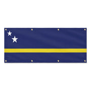 Drapeau curaçao polyester résistant usage extérieur durable