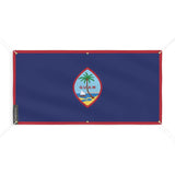 Drapeau de Guam 6 Oeillets en Plusieurs Tailles (M) - Pixelforma 