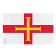 Guernsey Flag in Multiple Sizes 100% Polyester Print with Double Hem - Pixelforma