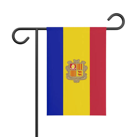 Drapeau de jardin andorre en polyester - pixelforma