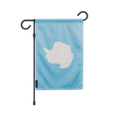 Drapeau de jardin antarctique polyester résistant intempéries
