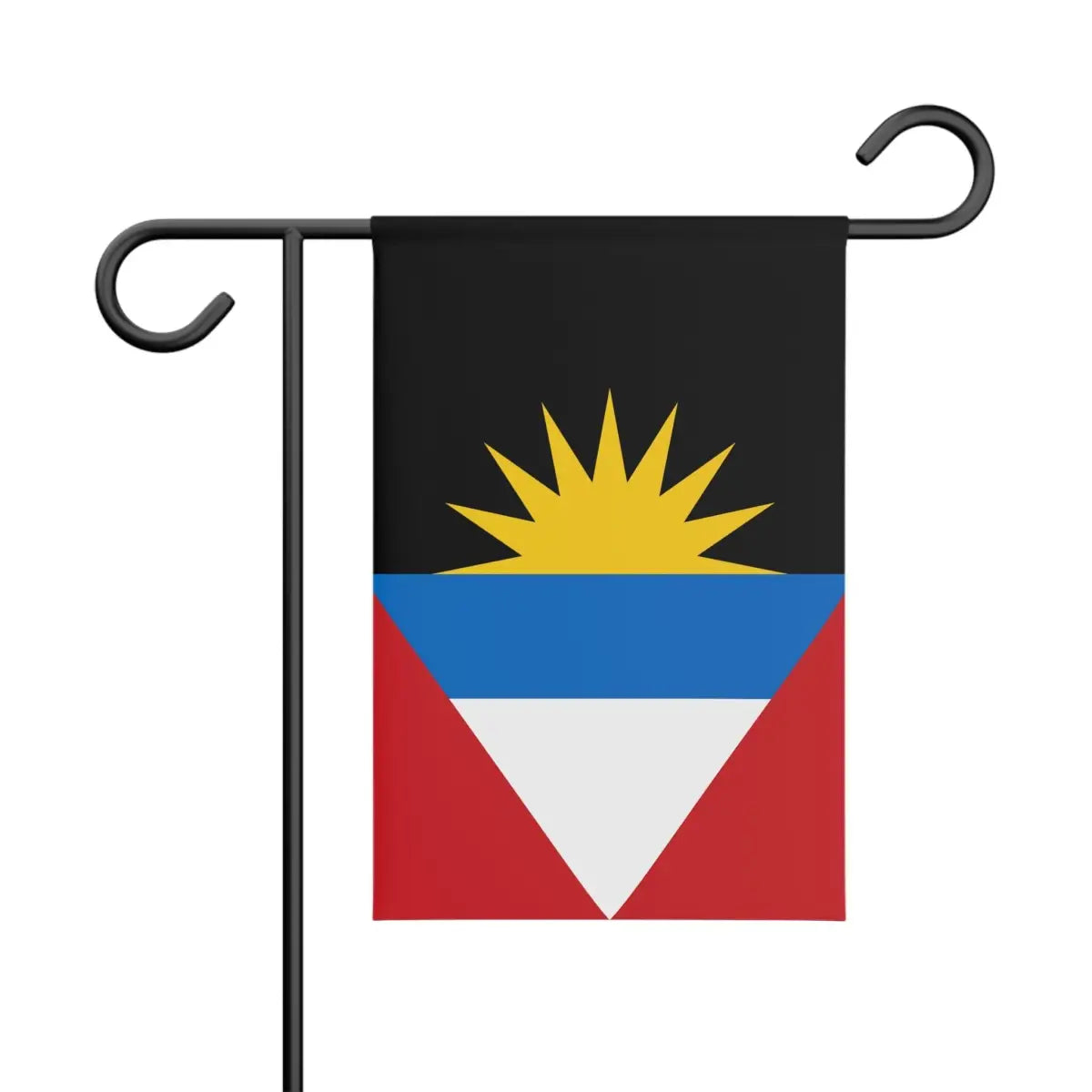 Drapeau de jardin antigua-et-barbuda en polyester - pixelforma