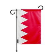 Drapeau de jardin bahreïn en polyester résistant