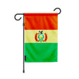 Drapeau de jardin bolivie officiel polyester résistant